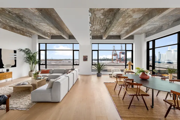 $2M Red Hook loft offers rare views of Brooklyn’s industrial waterfront