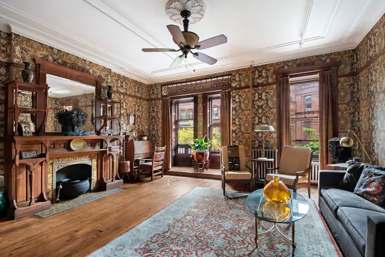 Original woodwork is everywhere at this $5.2M Mount Morris Park townhouse
