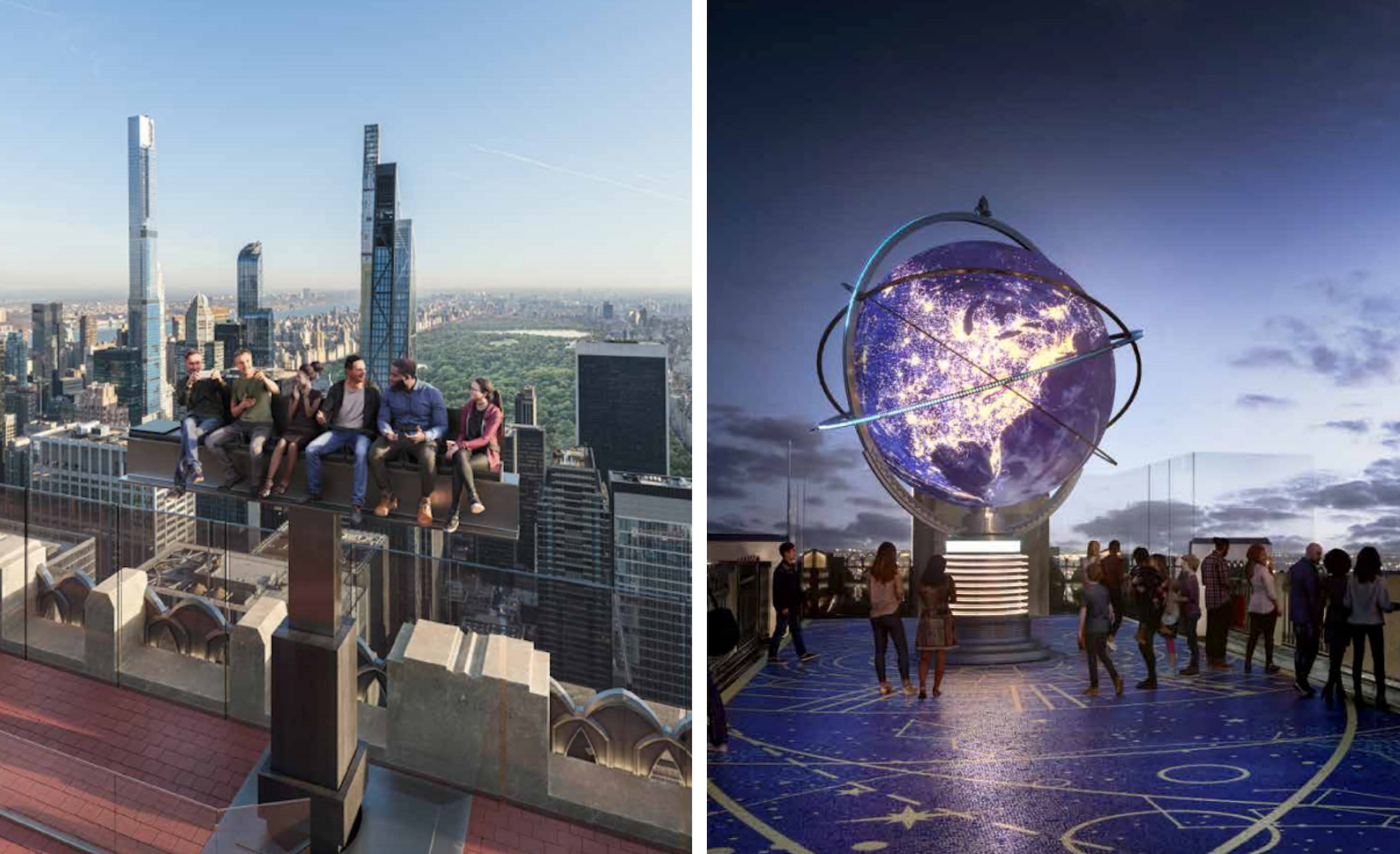 Rockefeller Center's Top of the Rock Observation Deck Reopens to