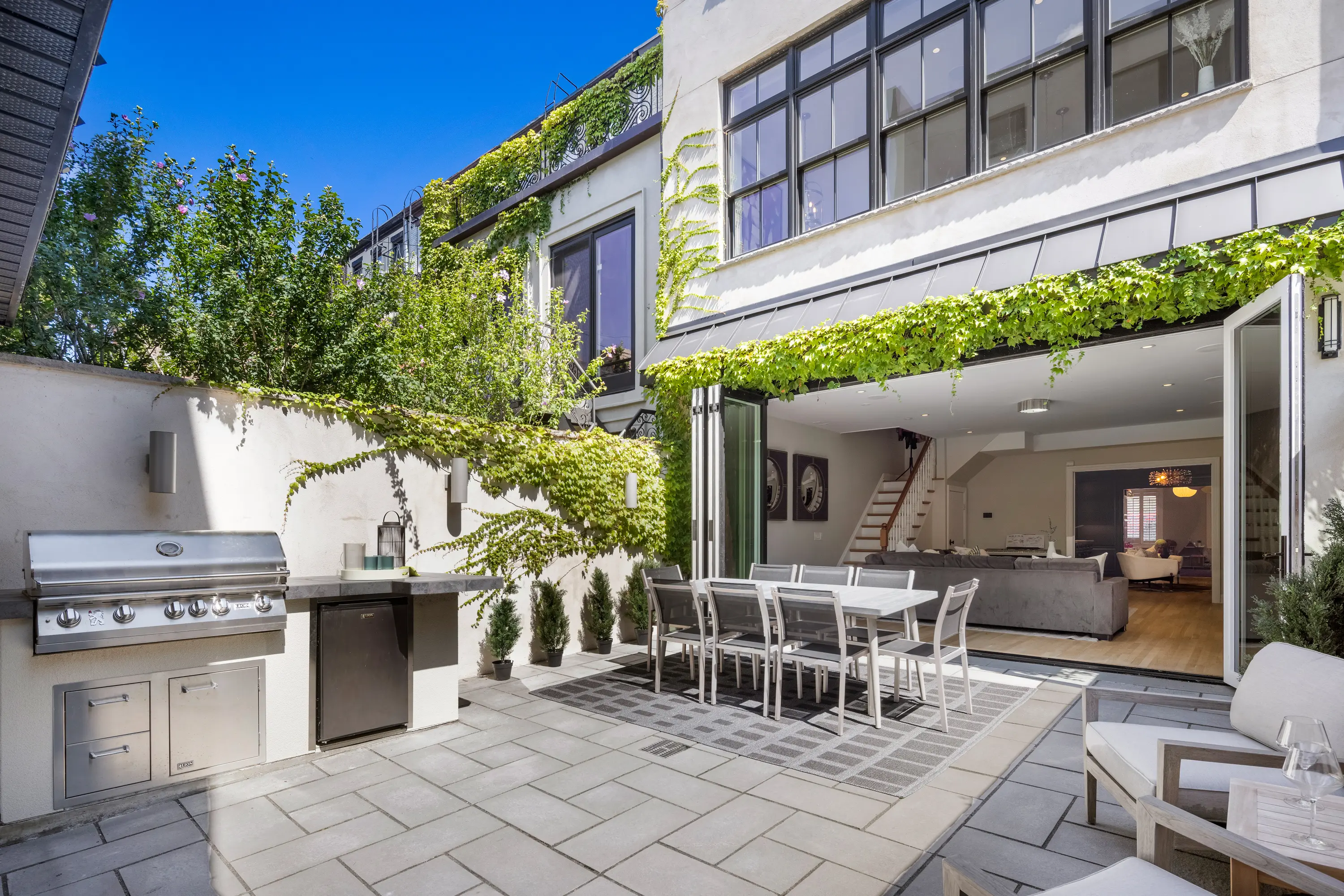 Complete with a garage and carriage house, $6.9M Hoboken townhouse ...