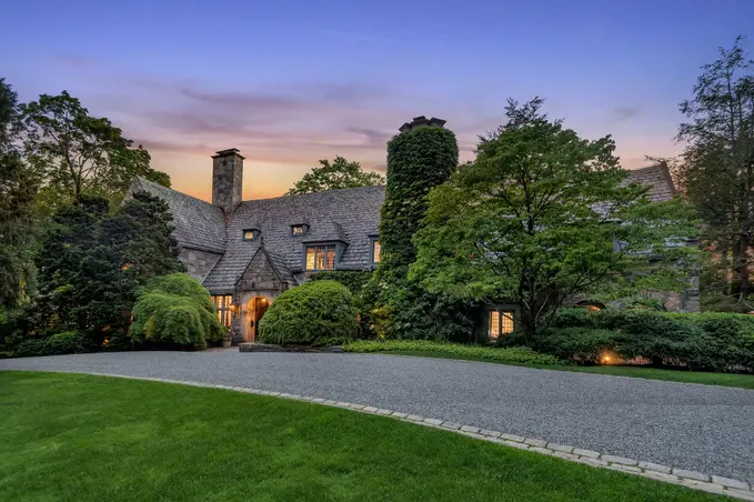 Asking $8.5M, this 100-year-old Bronxville mansion has magical gardens ...