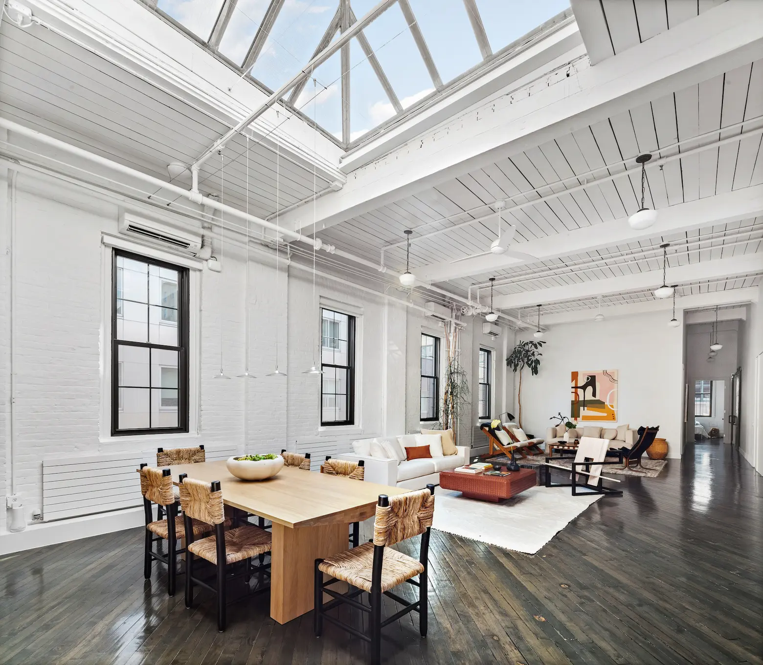 Skylit loft on Dumbo’s famous Instagram intersection lists for $5M
