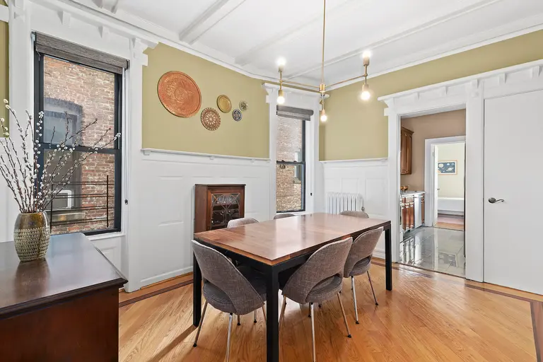 For $1.2M, a lovely three-bedroom condo in the Clinton Hill building where Biggie Smalls grew up