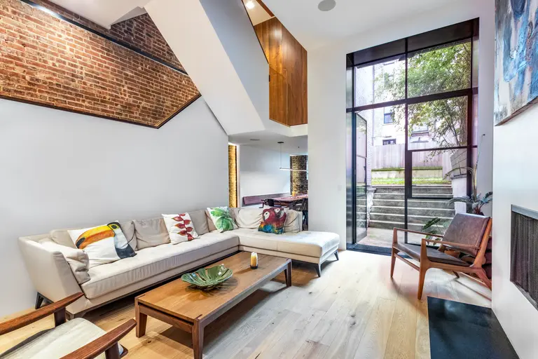 With modernist designer interiors, this $7.5M townhouse next to Central Park is an UWS dream