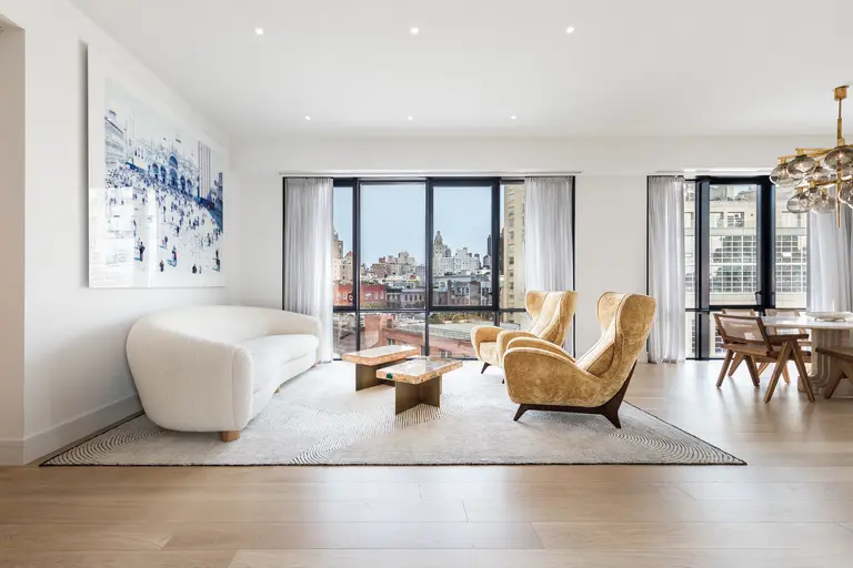 A designer’s West Village penthouse, wrapped in luxurious finishes and outdoor gardens, asks $11.3M