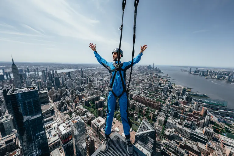 World’s highest outdoor building climb to open in NYC atop Hudson Yards’ Edge