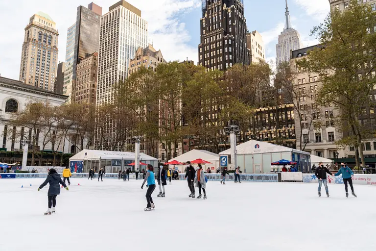 Bryant Park’s Winter Village is now open for the season