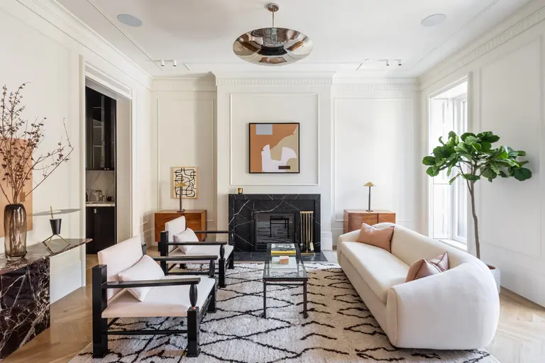 This luxury-filled $15M Brooklyn Heights townhouse has passive house tech behind its historic grandeur