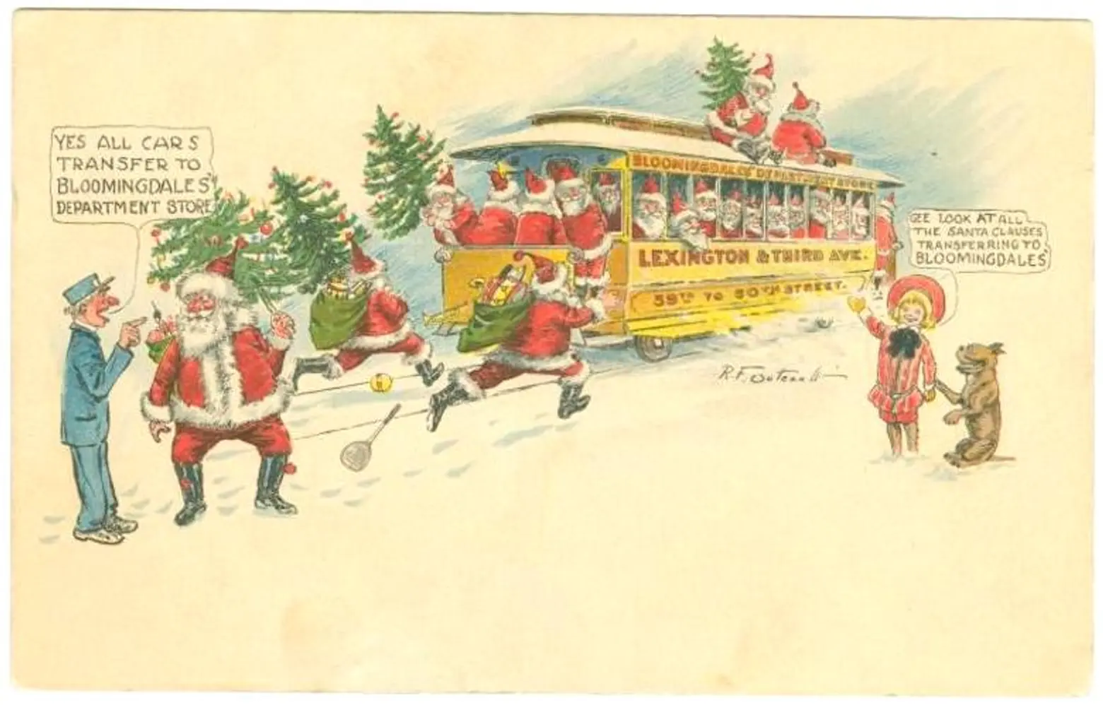 In the 1800s, a group of NYC artists and writers created the modern-day Santa Claus