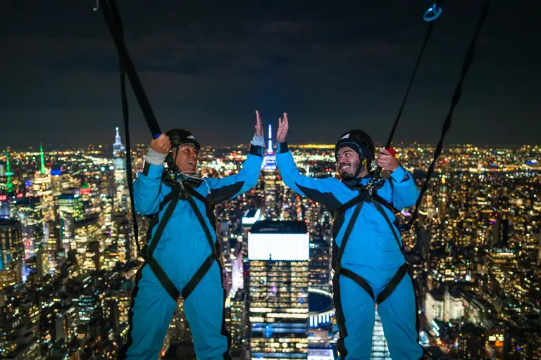 Ring in the New Year hanging 1,271 feet above NYC