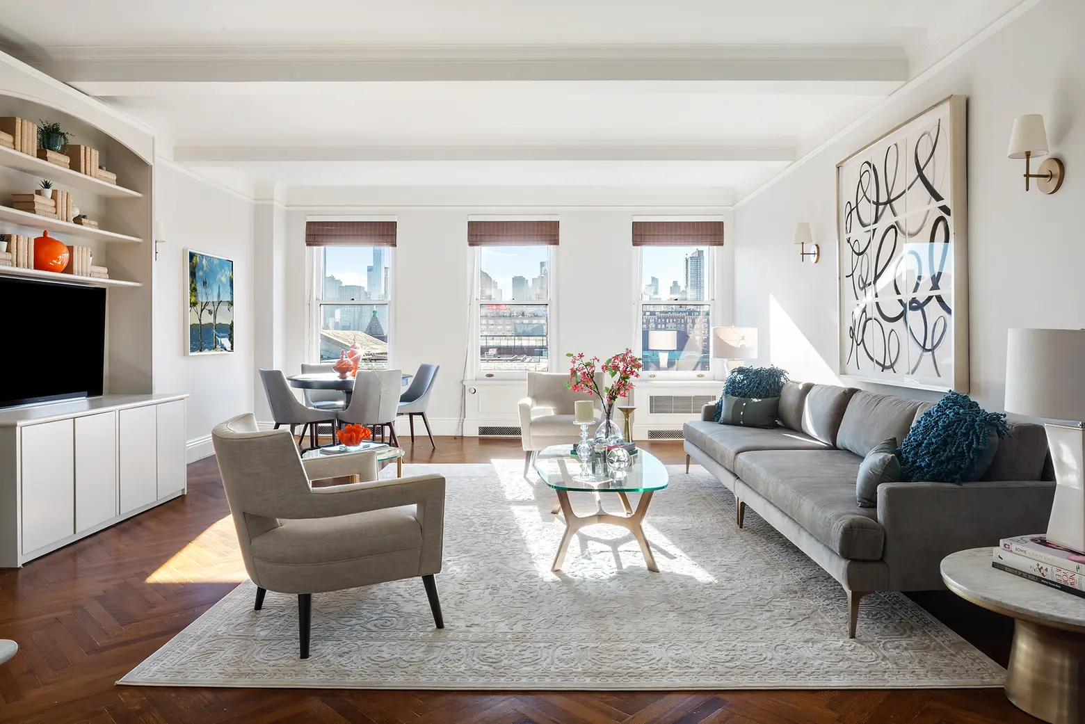 On the Upper West Side, an Emery Roth-designed co-op overlooking Central Park asks $7.4M