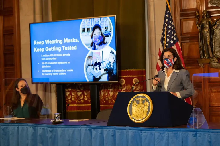 Hochul announces Covid ‘surge plan 2.0’ as New York sees record number of daily cases