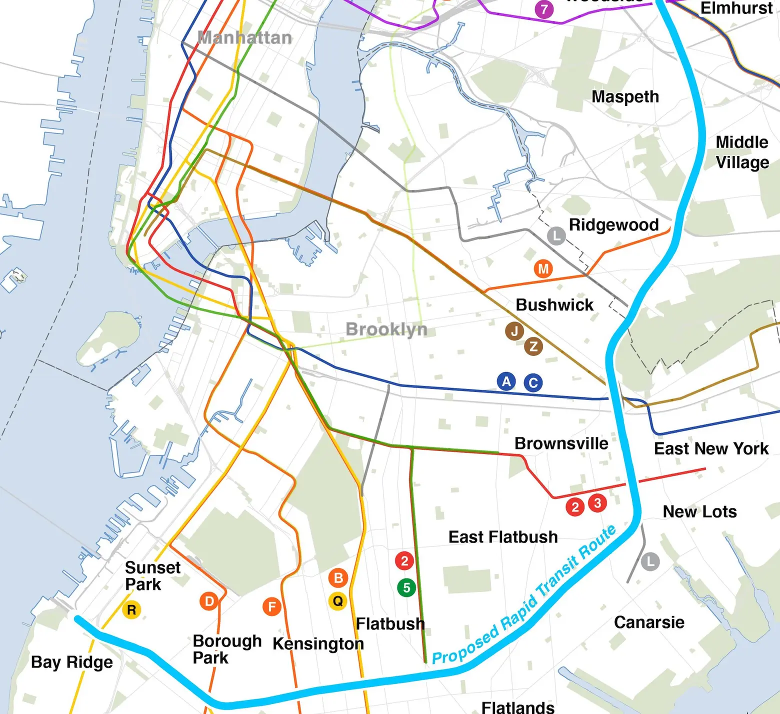 Hochul announces 14-mile-long ‘Interborough Express,’ connecting Bay Ridge to Jackson Heights