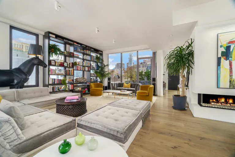 This $8.975M Soho penthouse is a private garden retreat with a hot tub and an outdoor kitchen
