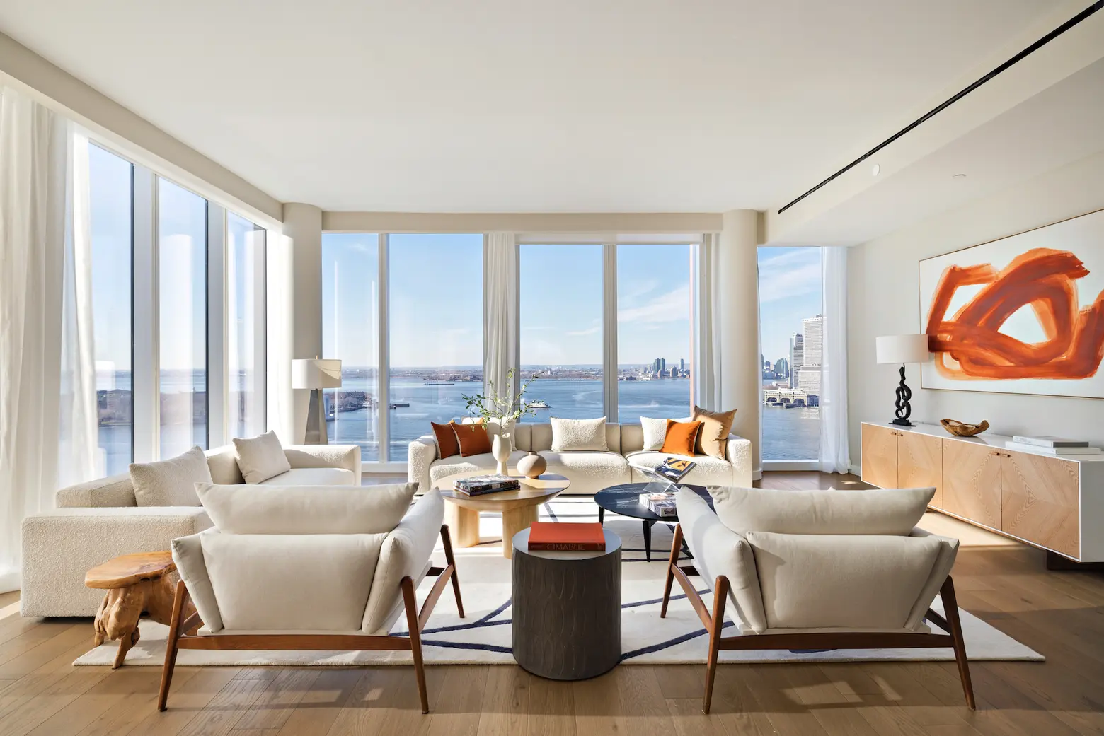 See inside a $10M penthouse at the record-setting Quay Tower in Brooklyn Heights