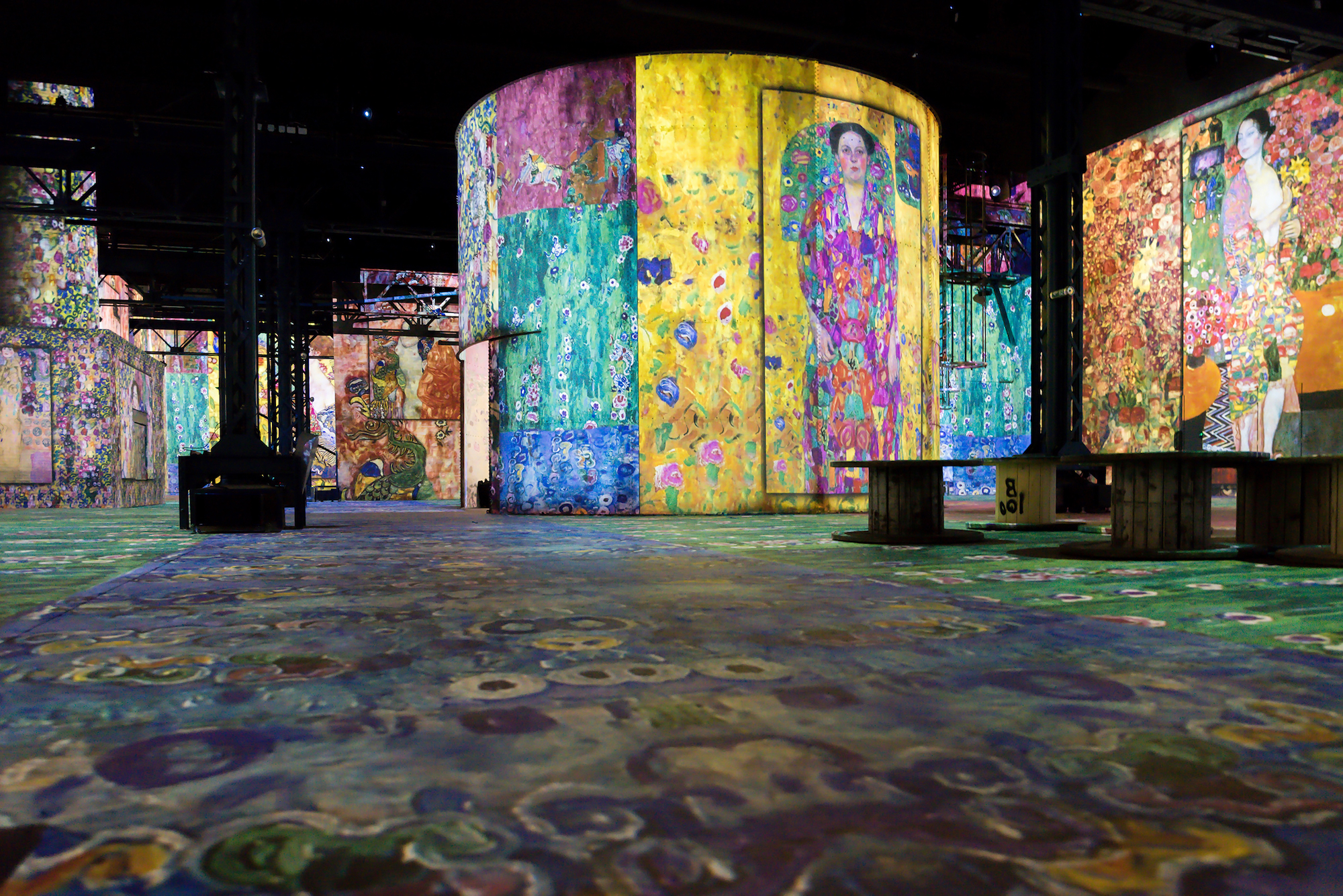 The Newest Immersive Art Exhibit In NYC: Hall des Lumières