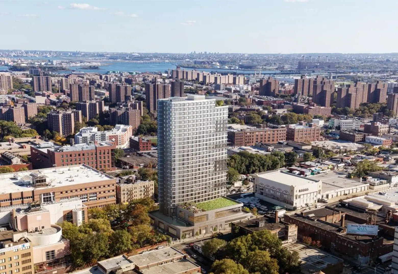 Apply for 248 mixed-income units at new Passive House tower in the South Bronx, from $362/month