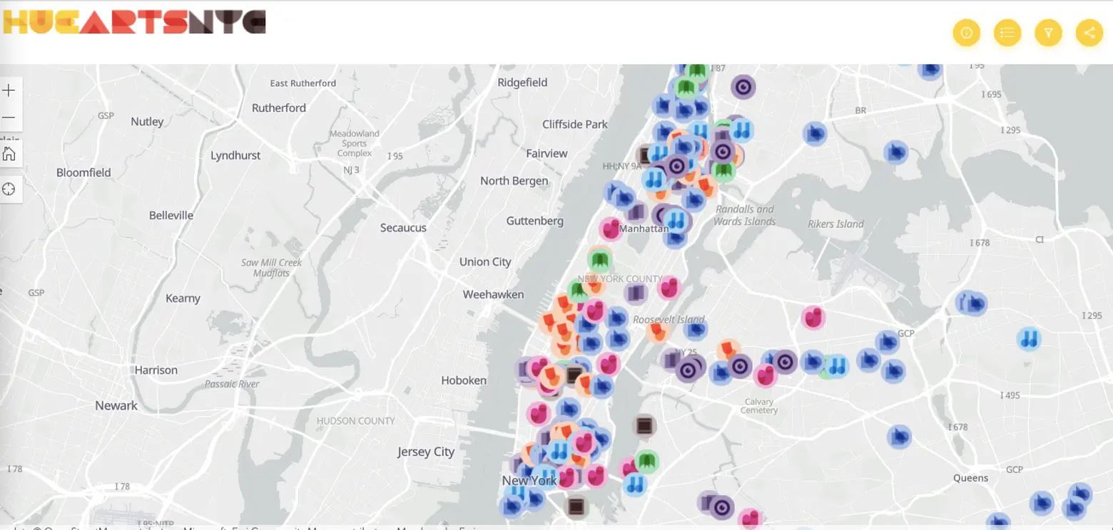 New interactive map highlights 400+ arts organizations led by people of color in NYC