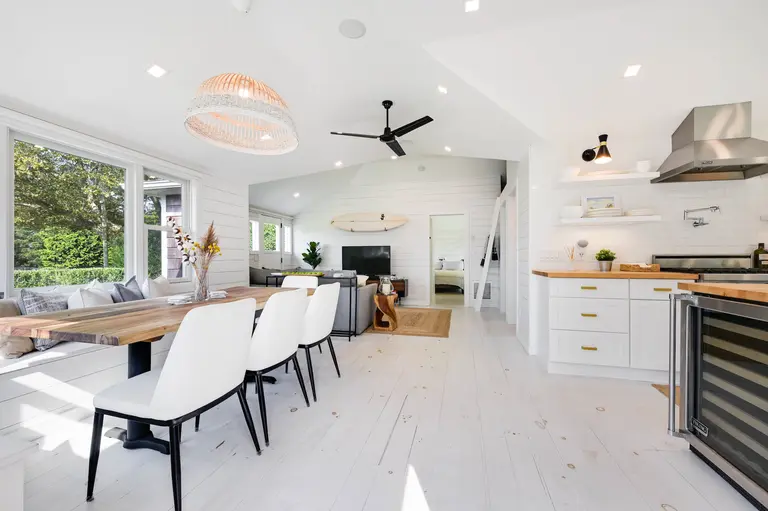 Beachy bungalow in Montauk has modern interiors and cute backyard for $1.7M