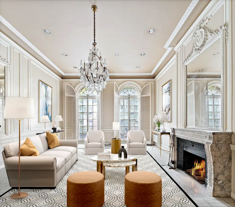 This $15M UES mansion has six floors topped by a solarium and roof ...