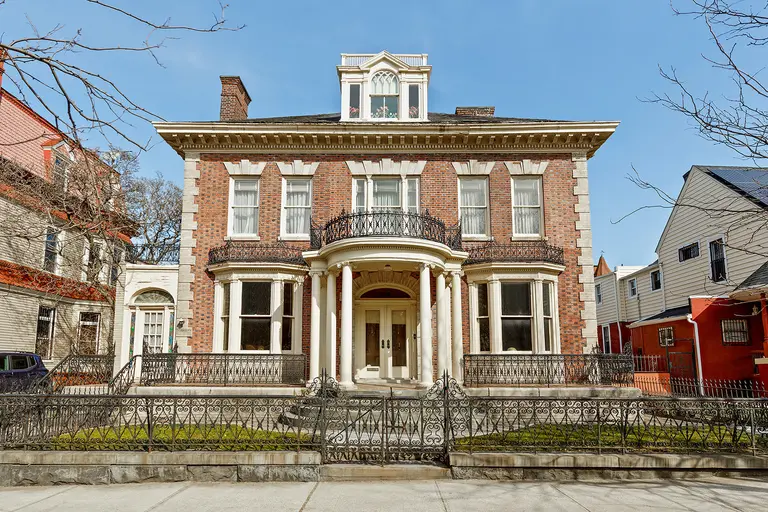 This $2.7M free-standing mansion with details intact sits on Bushwick’s historic ‘Doctors’ Row’
