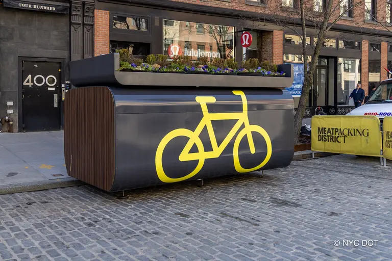 NYC to roll out secure bike parking pods at five high-traffic cycling spots