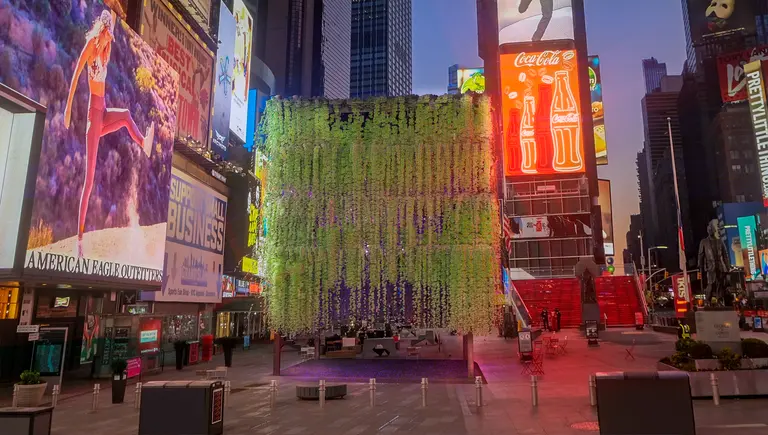 New art installation is a tranquil sanctuary in the heart of Times Square