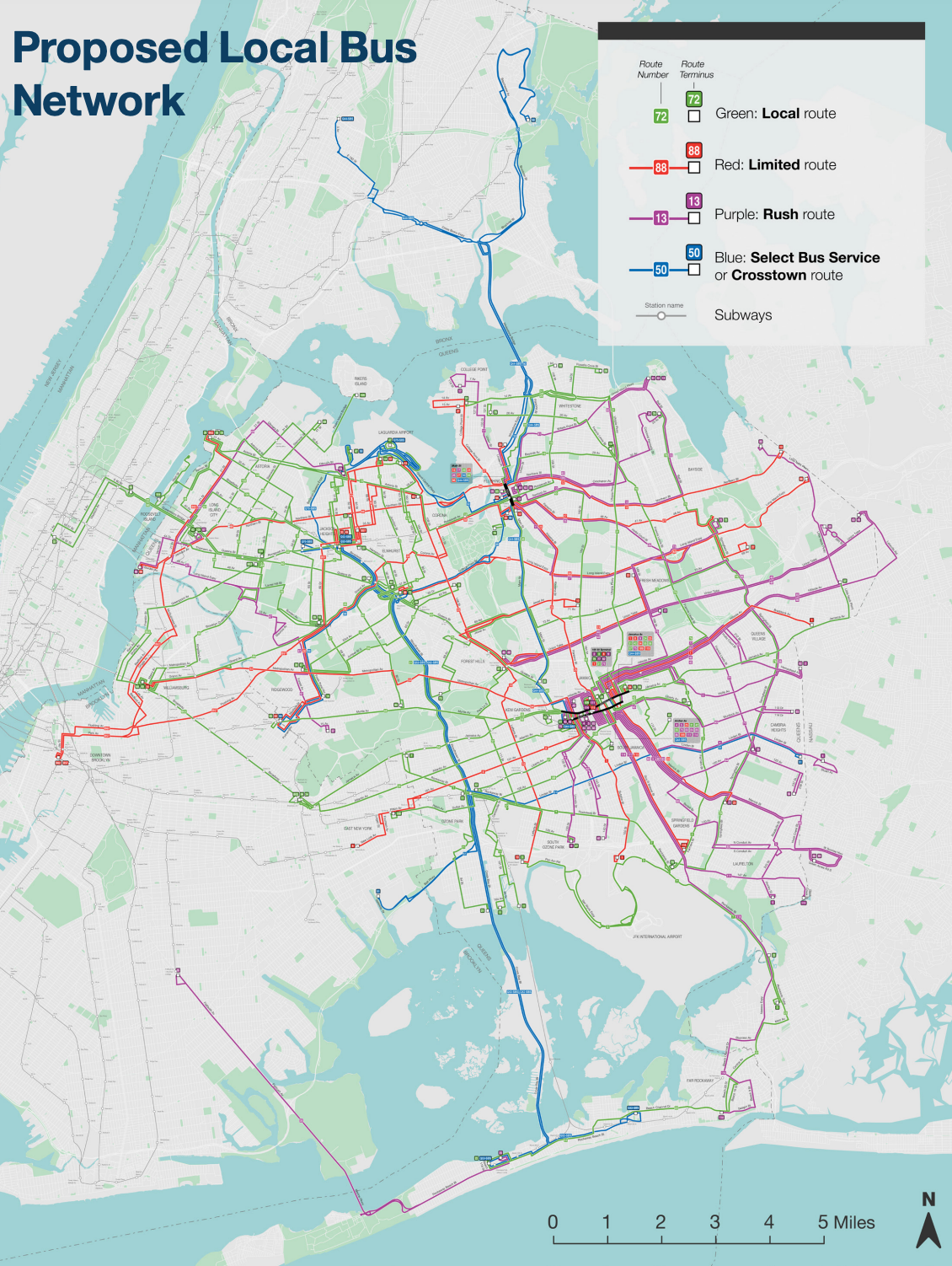 MTA Releases Revised Design For New Bus Network In Queens | 6sqft