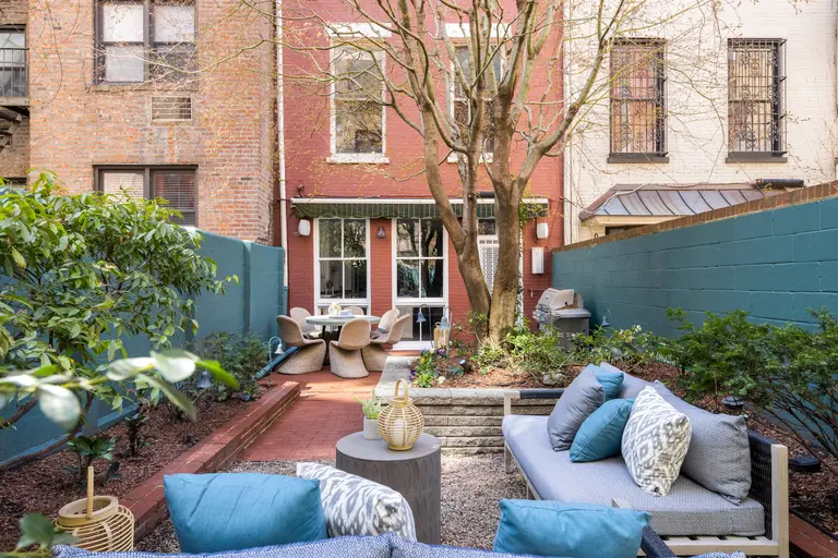 This $8.5M UWS townhouse has Central Park as a front yard and a private back garden