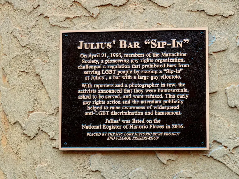 NYC’s oldest gay bar honored with historic plaque