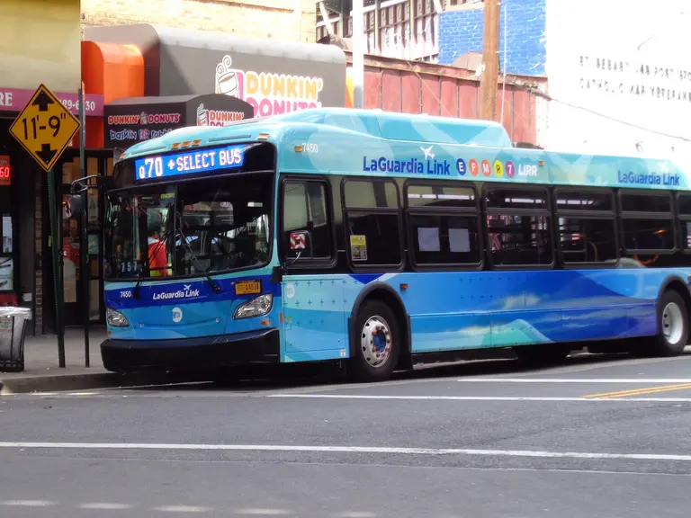 The Q70 bus to LaGuardia Airport will now be free year-round