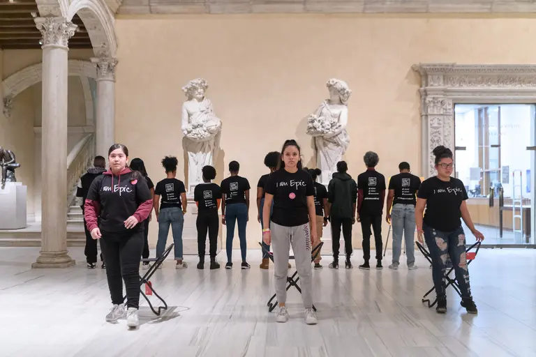 Teens take over the Met Museum with free art-making, silent dance parties, selfies, and more