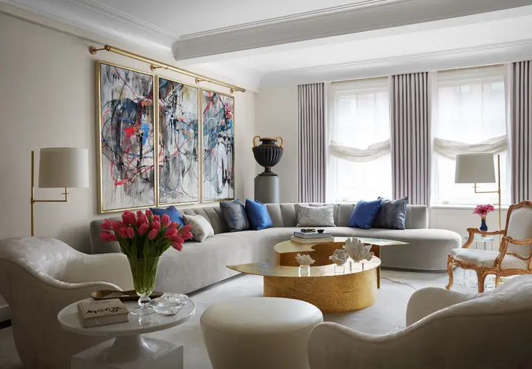 This $2.9M Sutton Place co-op has finishes–and furniture–courtesy of an AD100 designer