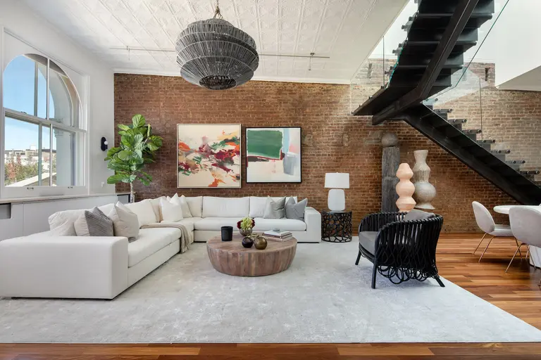 Stunning Soho penthouse has three private outdoor spaces and pre-war loft charm for $3.7M