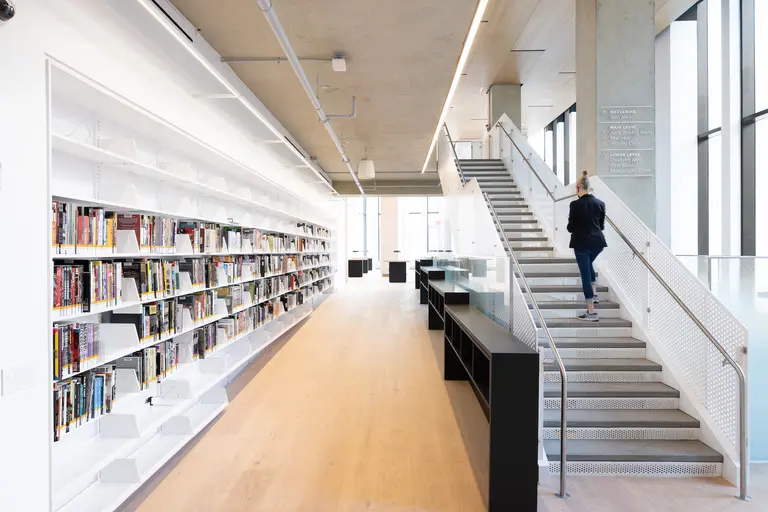 New Brooklyn Heights library opens at base of One Clinton luxury condo