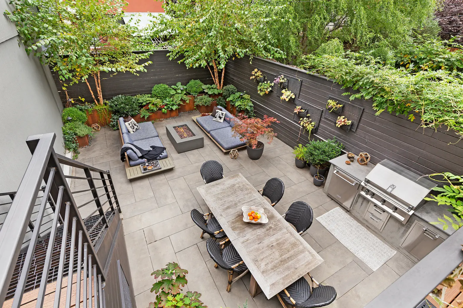 From outdoor kitchen to rooftop garden, this $3.7M Bed-Stuy townhouse could be your summer retreat