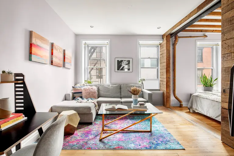 In the West Village, $799K pre-war co-op boasts pops of color and pied-à-terre potential