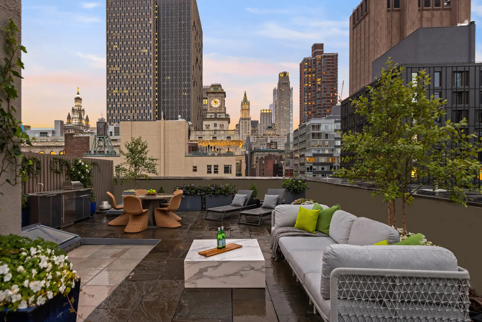 Tribeca duplex penthouse with huge rooftop and ties to Sarah Jessica Parker asks $5.9M