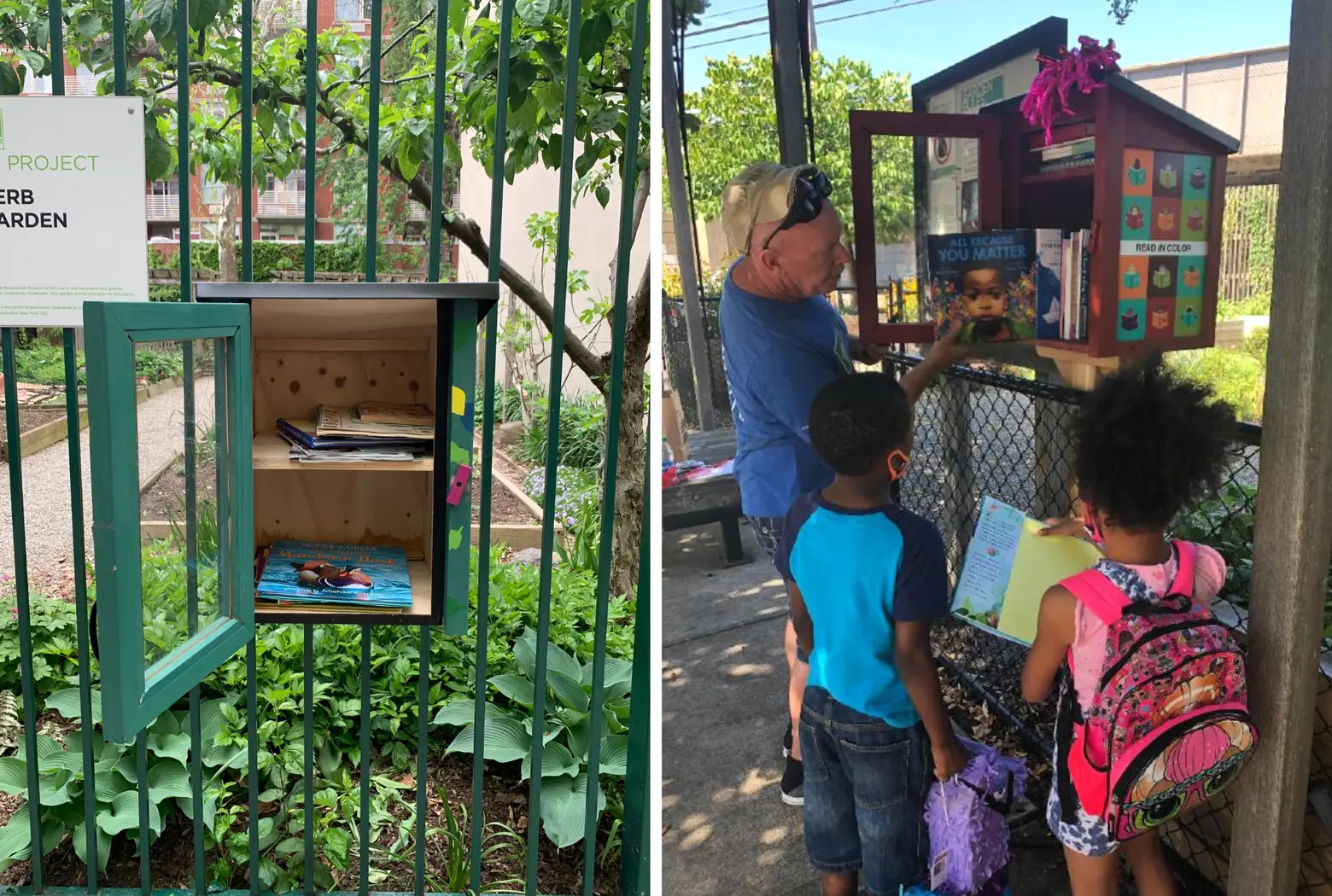 28 ‘Little Free Libraries’ pop up at community gardens across NYC