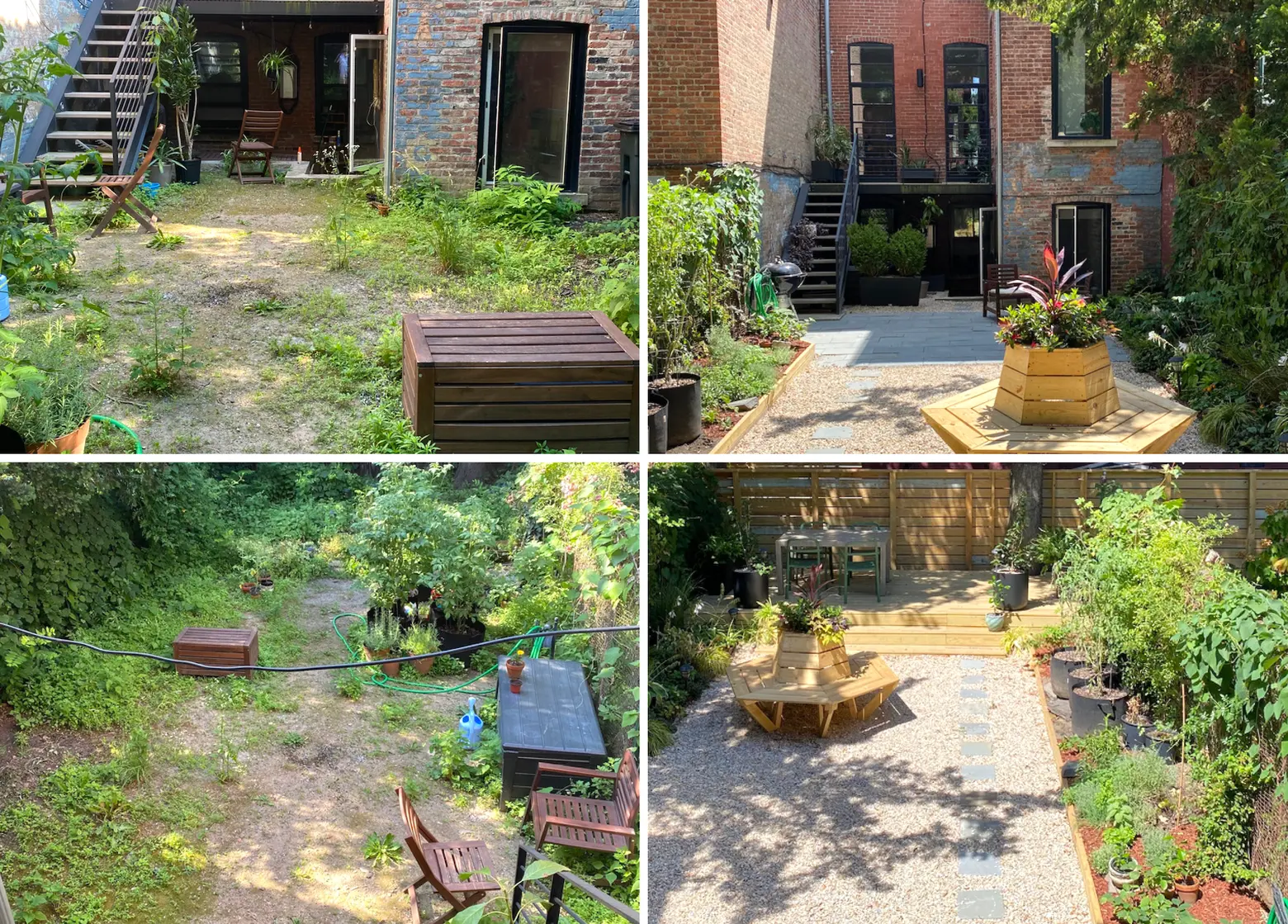 From neglected mud patch to outdoor oasis, a Brooklyn backyard gets a garden makeover
