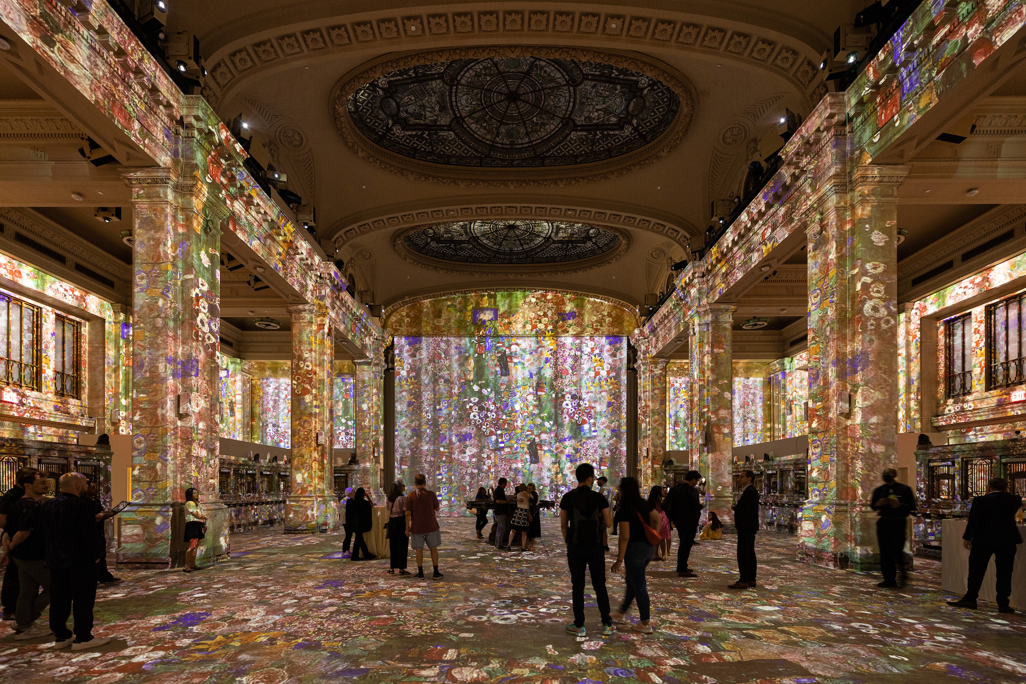 Immersive art museum Hall des Lumières officially opens at