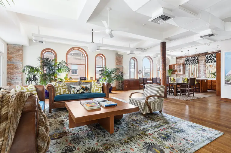 Classic Soho loft living awaits in this $12.5M full-floor condo