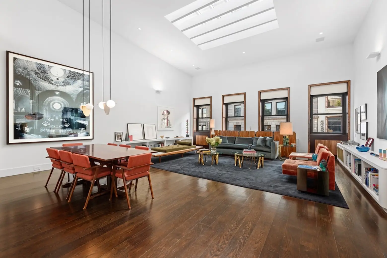 This lofty $7.5M Village co-op would be perfect for an art lover or an avid gardener