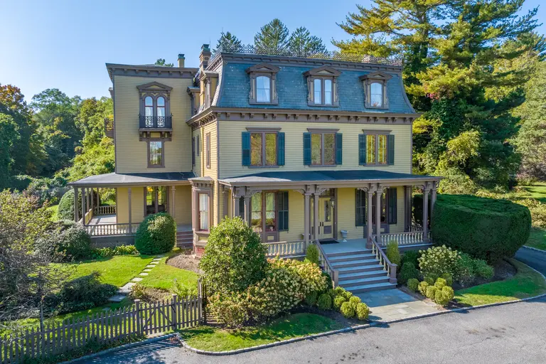 A historic Second Empire-style mansion on Long Island asks $2.8M