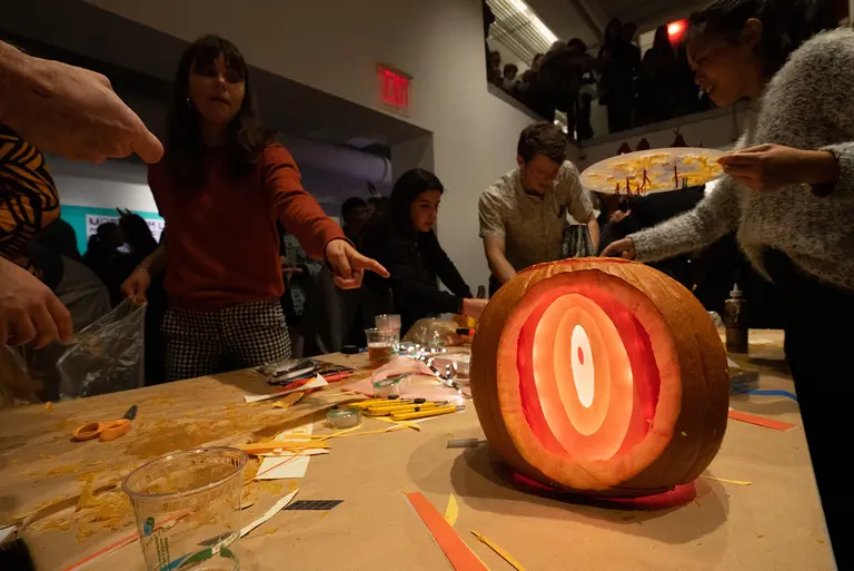 See NYC architects compete in annual pumpkin carving contest Pumpkitecture