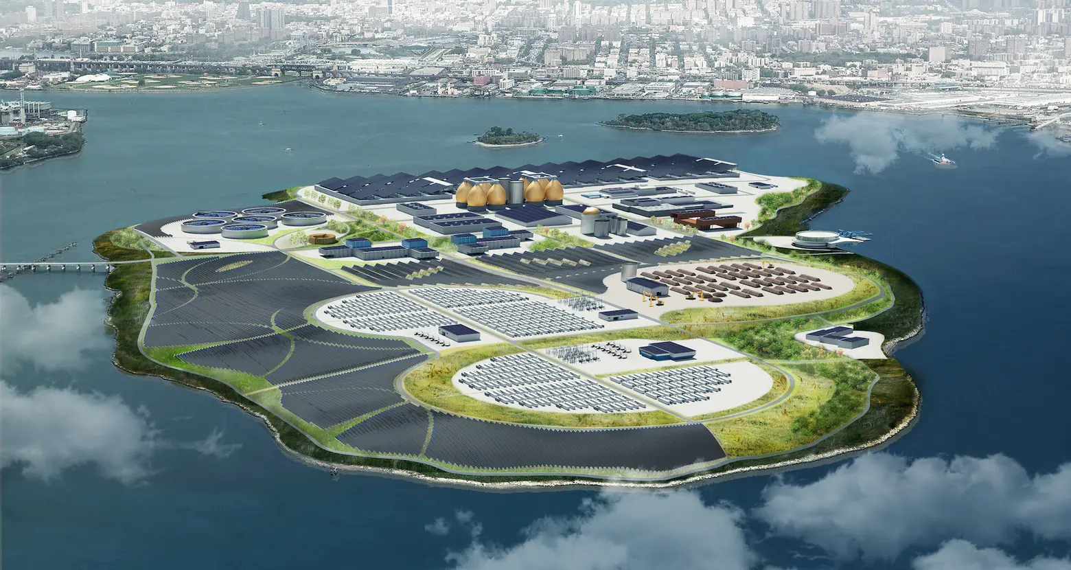 Here’s what Rikers Island could look like as a green infrastructure hub