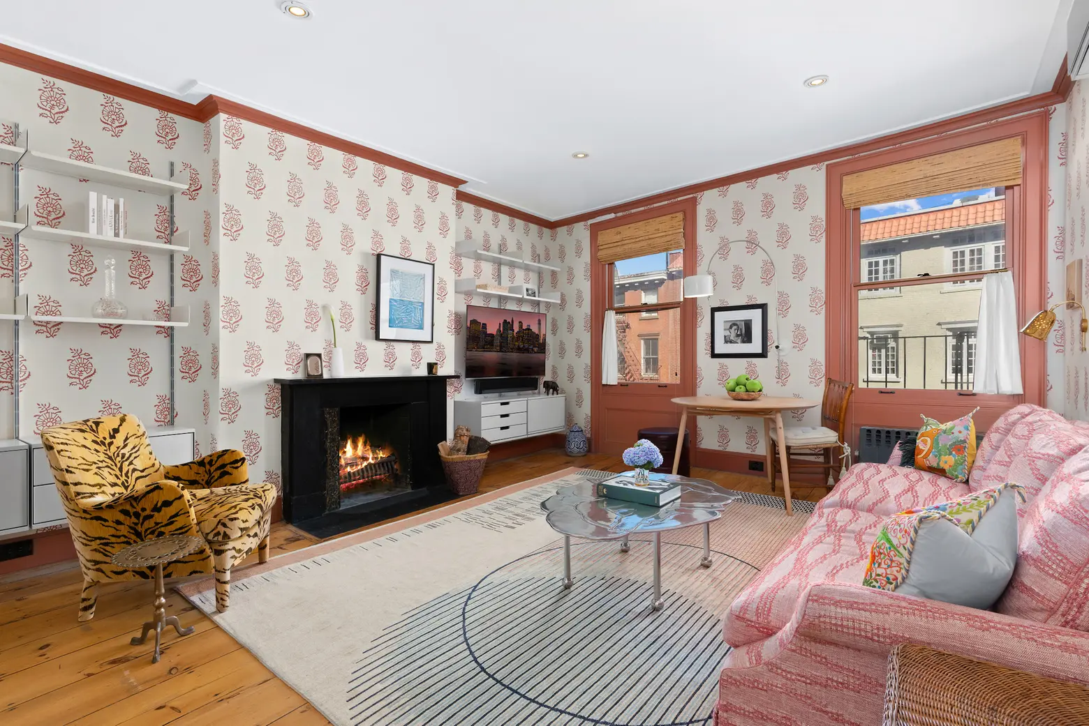 $2.4M co-op adds an eccentric twist to a historic West Village townhouse