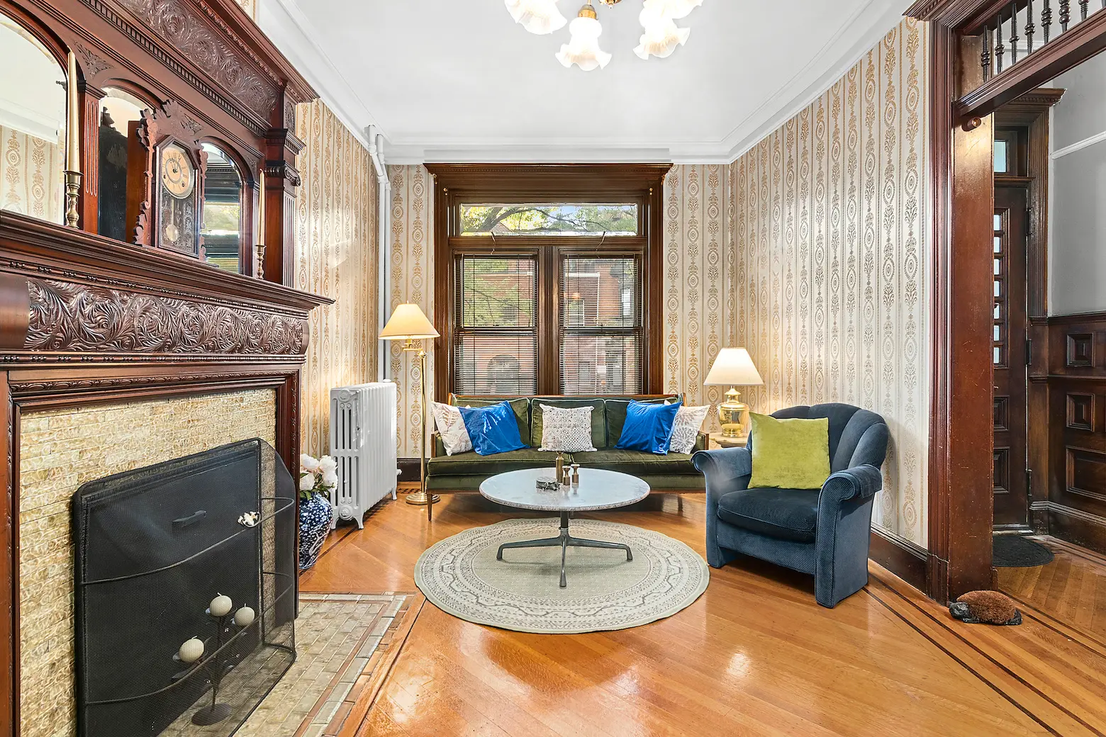 $2.9M Clinton Hill brownstone is a first-rate example of 19th-century design