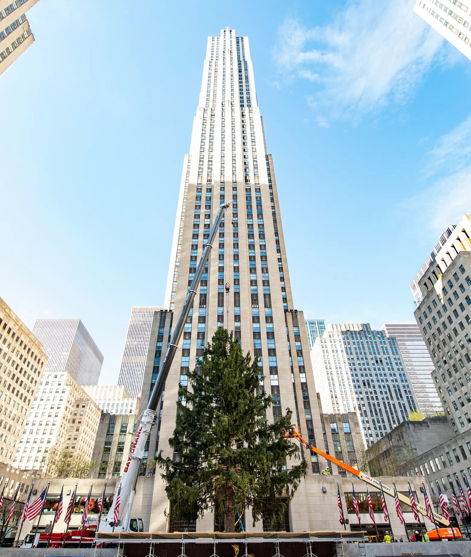 Rockefeller Center's 2022 Christmas tree arrives in New York City – New York  Daily News