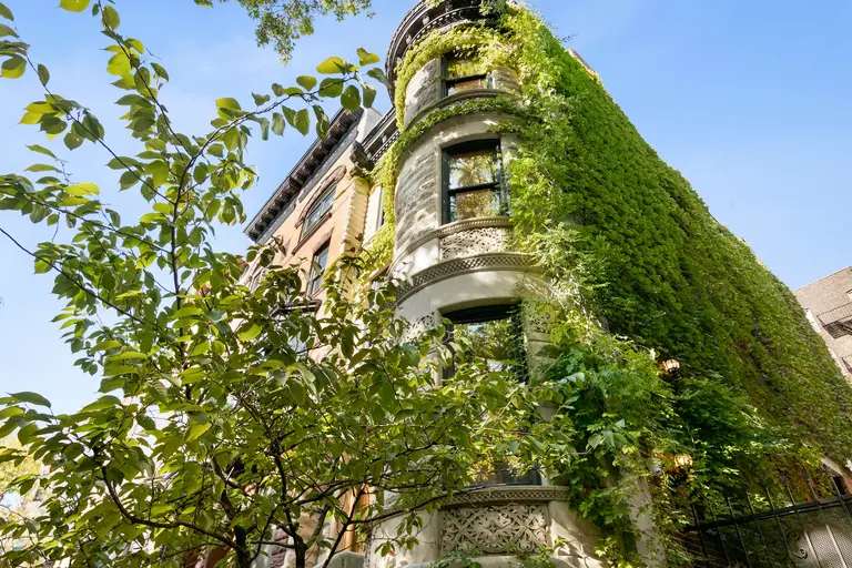For $4.9M, this Hamilton Heights home has a New Orleans-style balcony and magical garden